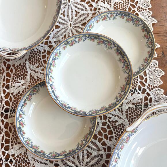 Noritake Serving Dishes Heirloom Bridal Shower Gift Idea Feminine Luncheon Decor - Picture 8 of 10